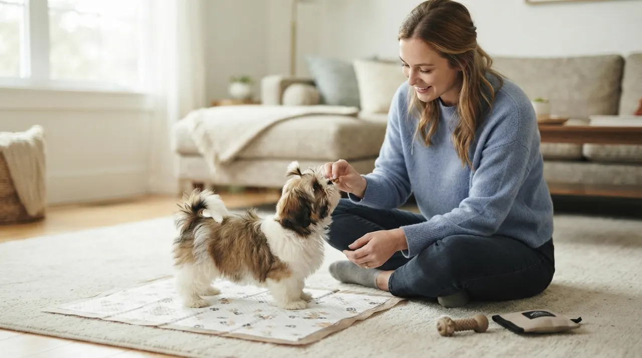 Shih Tzu Puppy Potty Schedule